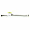 Thrifco Plumbing 1/2 Inch FIP x 1/2 Inch FIP x 12 Inch Long Stainless Steel Riser 7642057